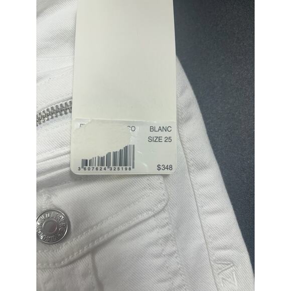 Zadig & Voltaire NWT Eyes Denim Show Jeans in Judo Size 24-small, faded spots - Picture 9 of 10